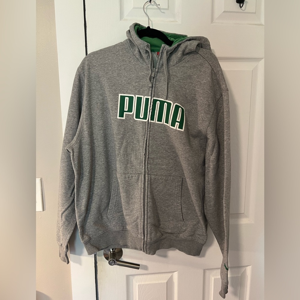 Puma zip up hoodie